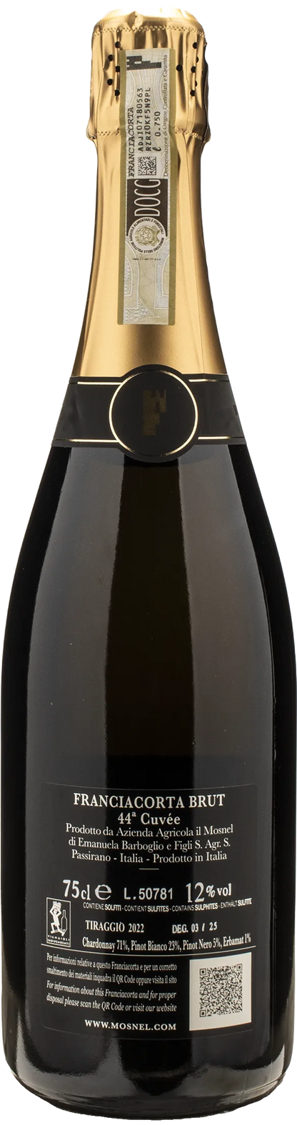 Il Mosnel Franciacorta Brut Cuvee 44