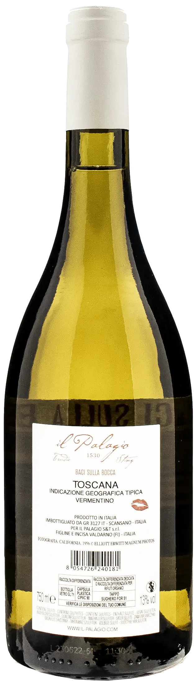 Il Palagio Baci sulla Bocca Vermentino 2022