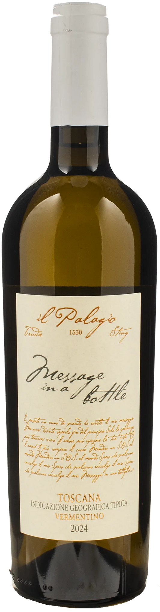 Il Palagio Vermentino Message in a Bottle Bianco 2024