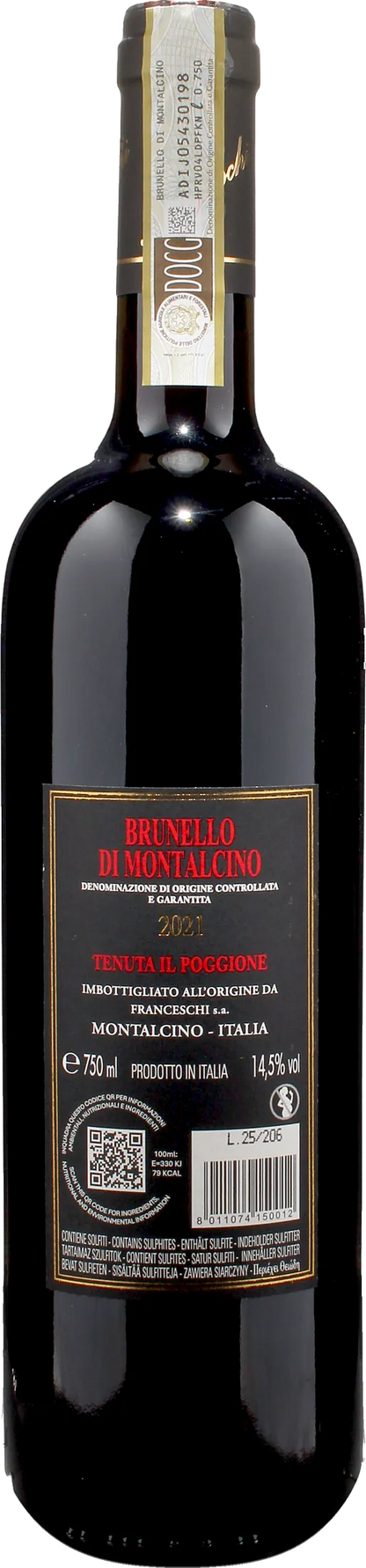 Il Poggione Brunello di Montalcino 2021
