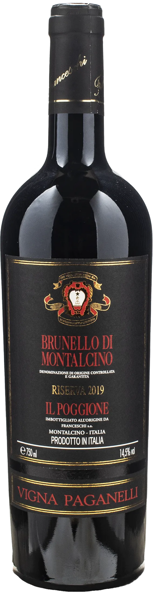 Il Poggione Brunello di Montalcino Riserva Vigna Paganelli 2019