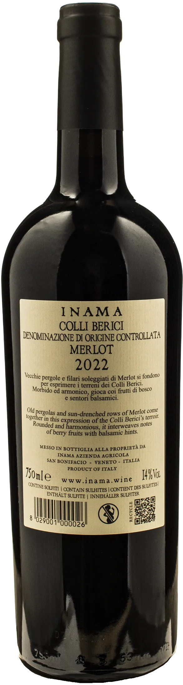 Inama Campo del Lago Merlot 2022