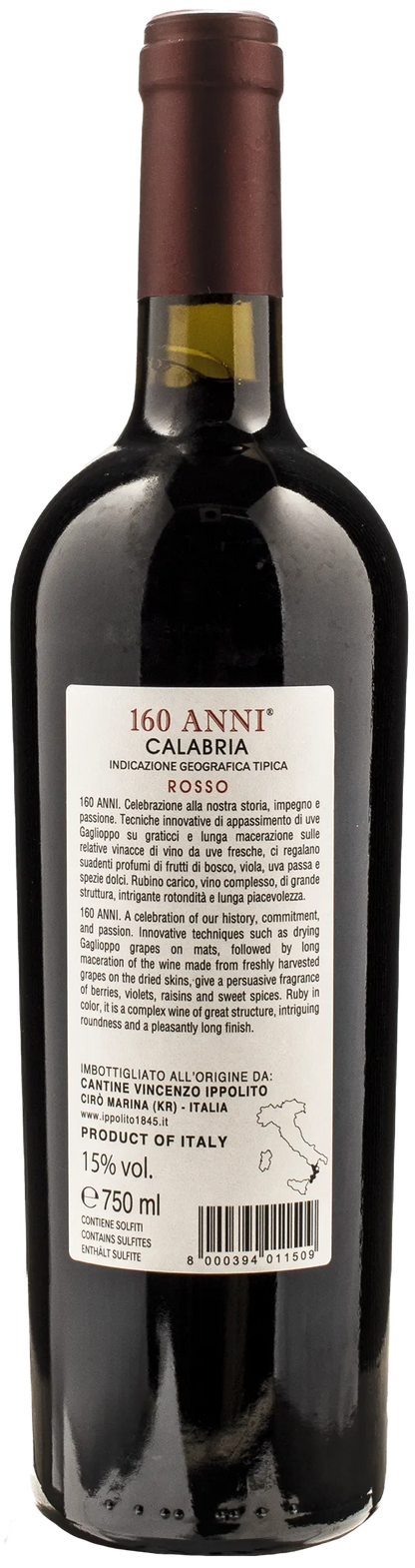 Ippolito 1845 160 Anni Calabria 2021