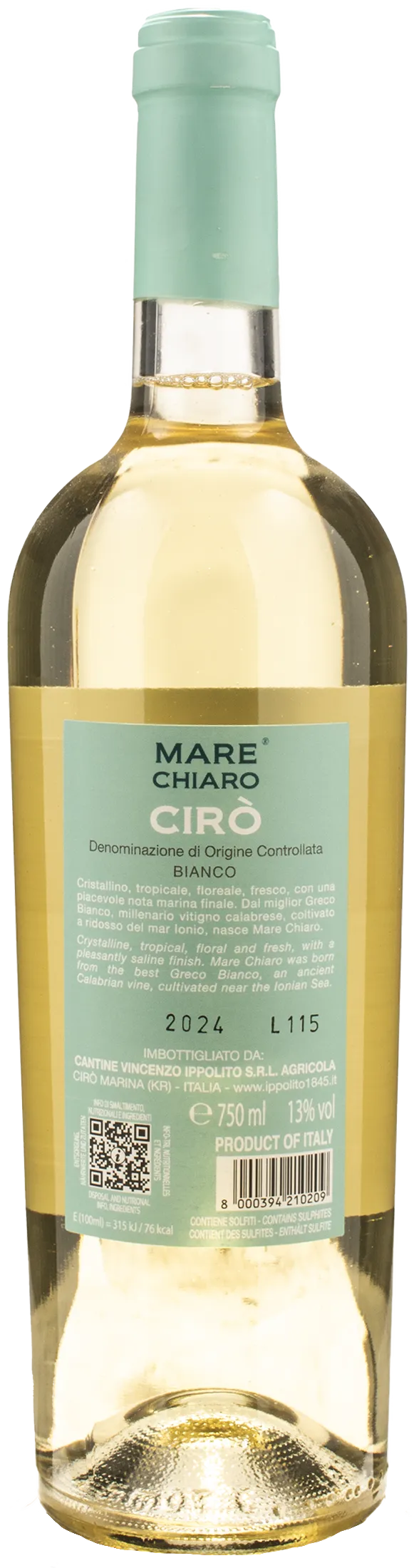 Ippolito 1845 Ciro Bianco Mare Chiaro 2024