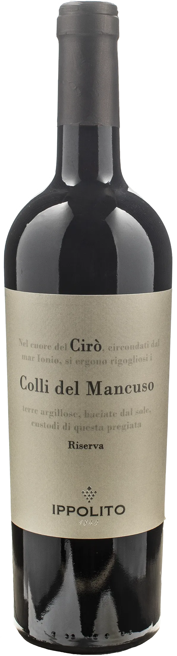 Ippolito 1845 Cirò Rosso Classico Superiore Colli del Mancuso Riserva 2021