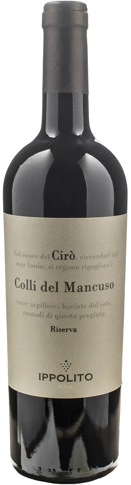 Ippolito 1845 Ciro Rosso Classico Superiore Colli del Mancuso Riserva 2021