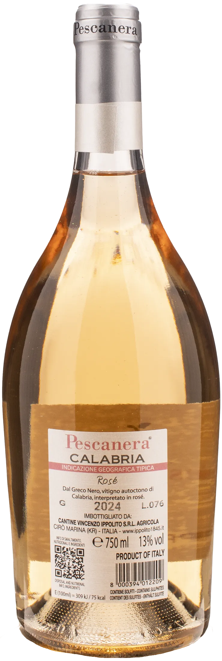 Ippolito 1845 Pescanera Rosè 2024