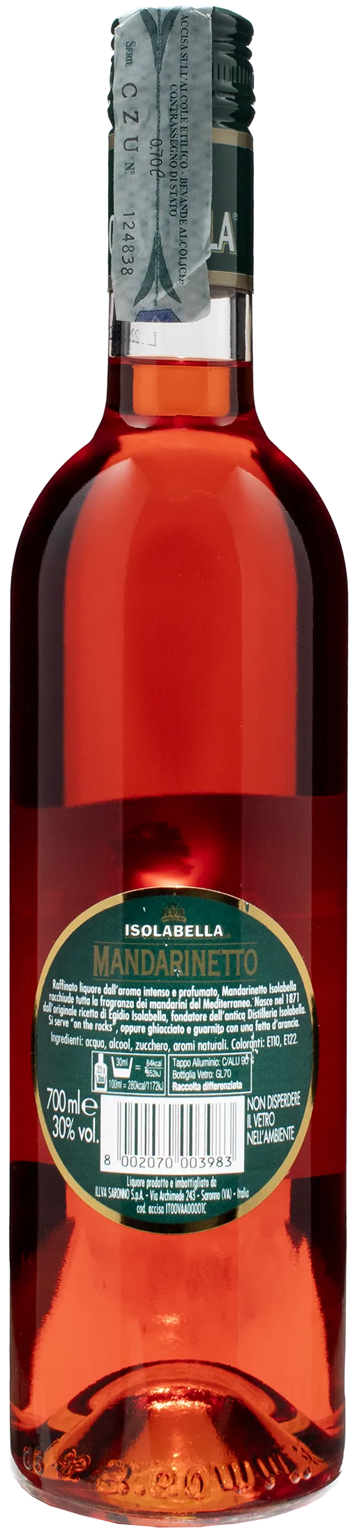 Isolabella Liquore Mandarinetto