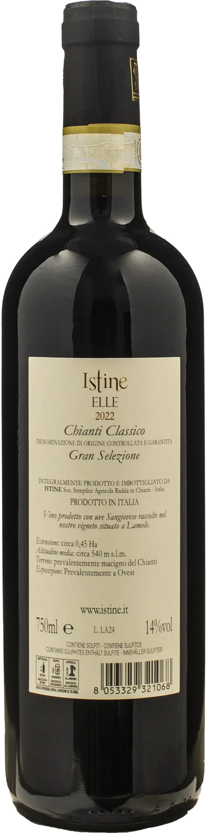 Istine Chianti Classico Gran Selezione Elle 2022