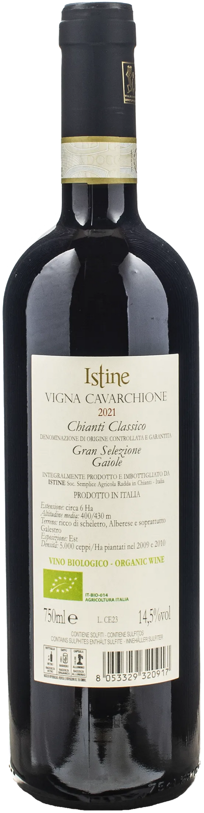 Istine Chianti Classico Gran Selezione Vigna Cavarchione 2021