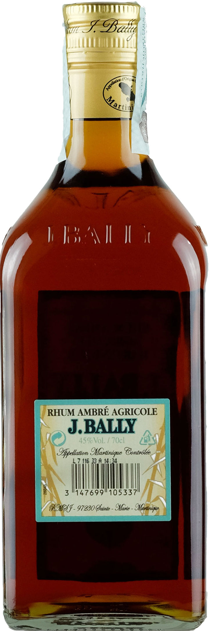 J. Bally Rhum Ambre 0.7L