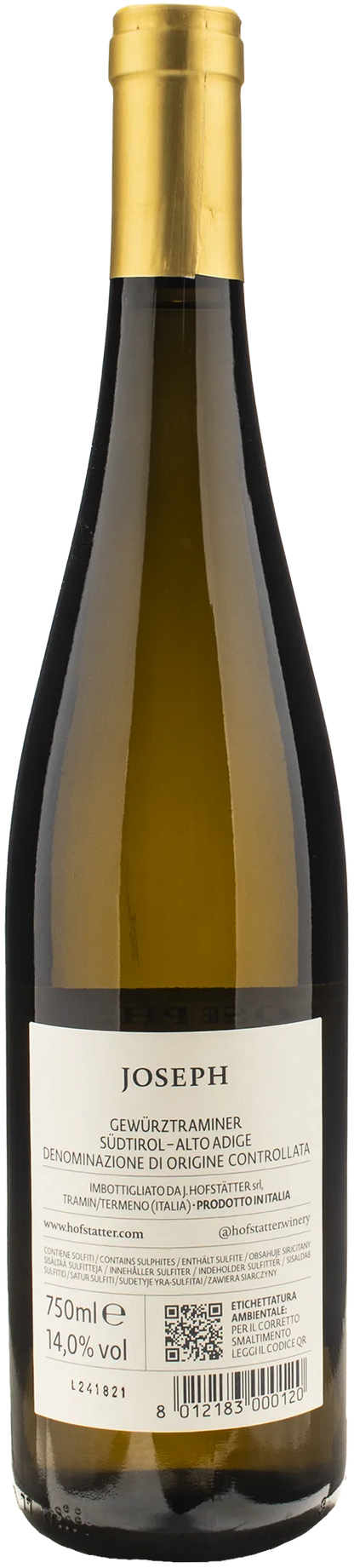 J. Hofstatter Joseph Gewurztraminer 2023
