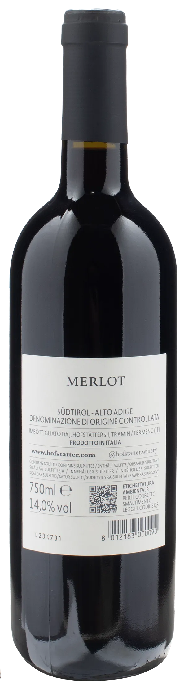 J. Hofstatter Merlot 2022