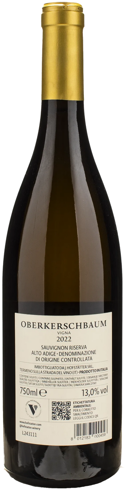 J. Hofstatter Oberkerschbaum Vigna Sauvignon Riserva 2022