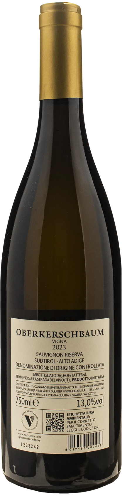 J. Hofstatter Oberkerschbaum Vigna Sauvignon Riserva 2023
