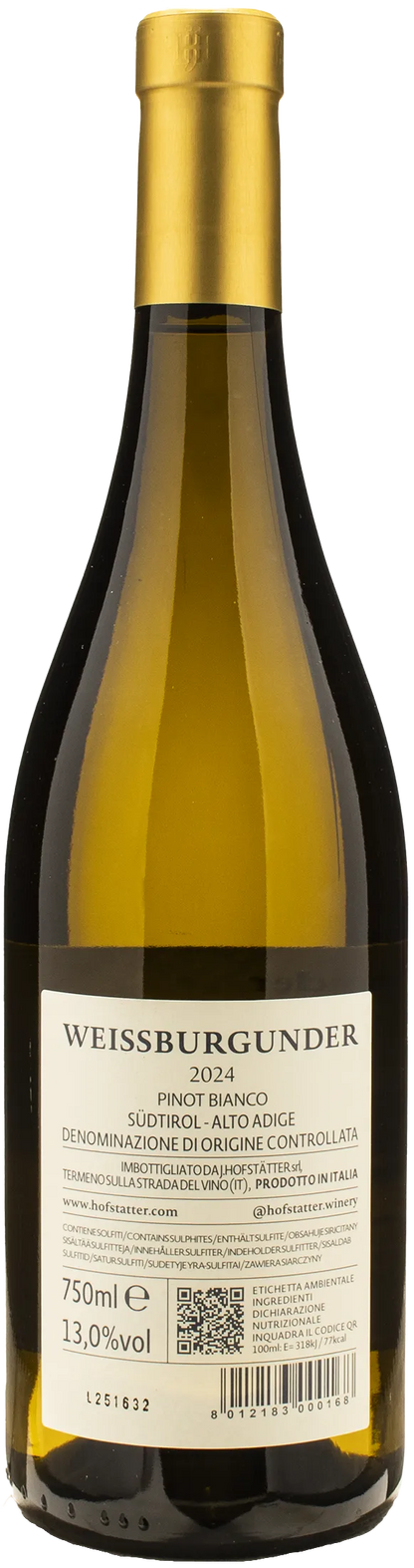J. Hofstatter Pinot Bianco 2024