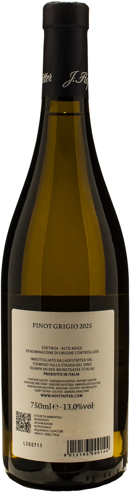 J. Hofstatter Pinot Grigio 2025