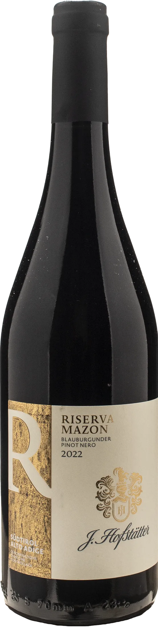 J. Hofstatter Pinot Nero Riserva Mazon 2022