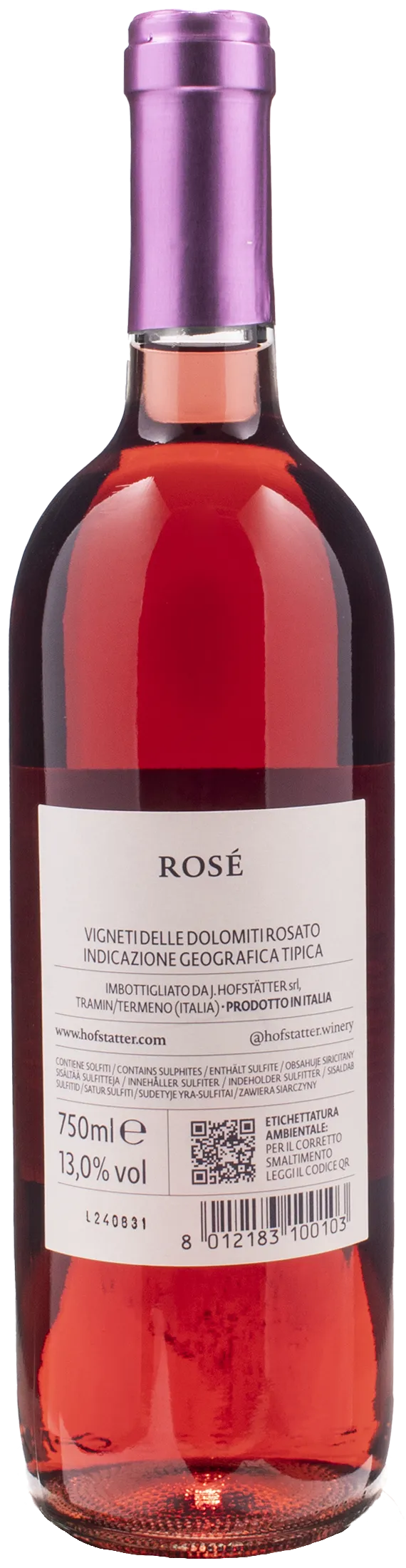 J. Hofstatter Rosè 2023