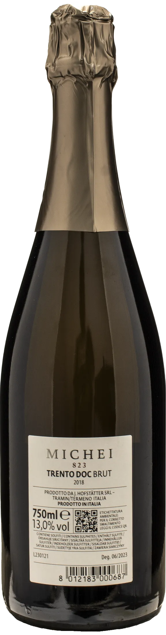 J. Hofstatter Trento Michei 823 Brut 2018