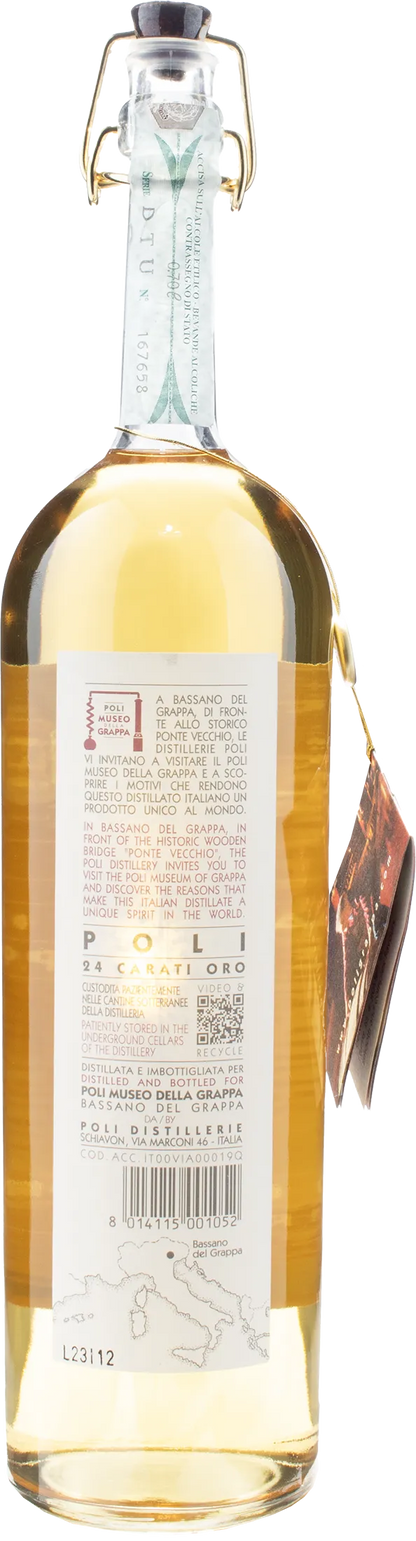 Poli Grappa Bassano 24 Carati Oro