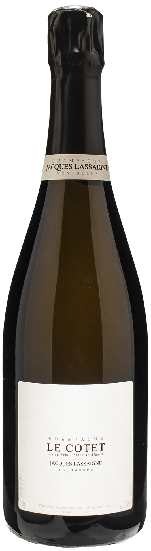 Jacques Lassaigne Champagne Blanc de Blancs Le Cotet Extra Brut