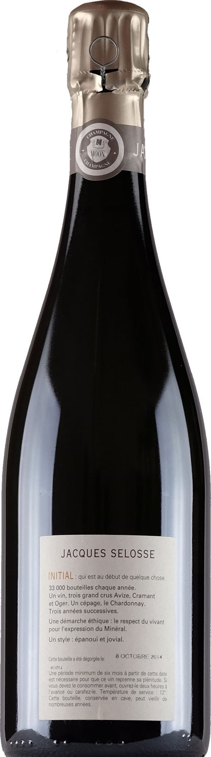 Jacques Selosse Champagne Grand Cru Blanc de Blancs Initial Brut