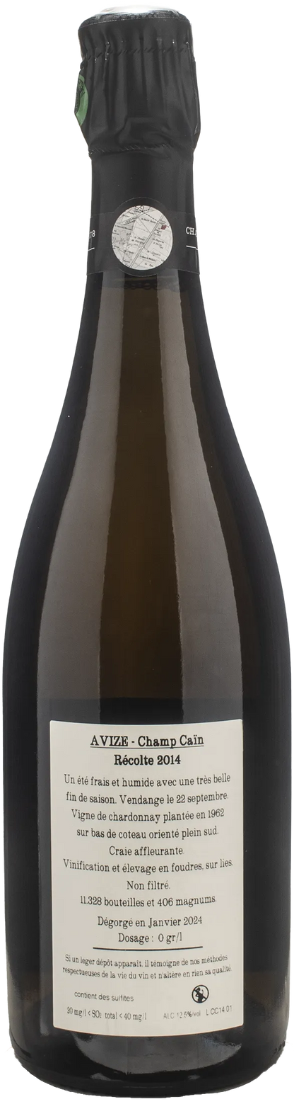 Jacquesson Champagne Avize Champ Cain Extra Brut 2014
