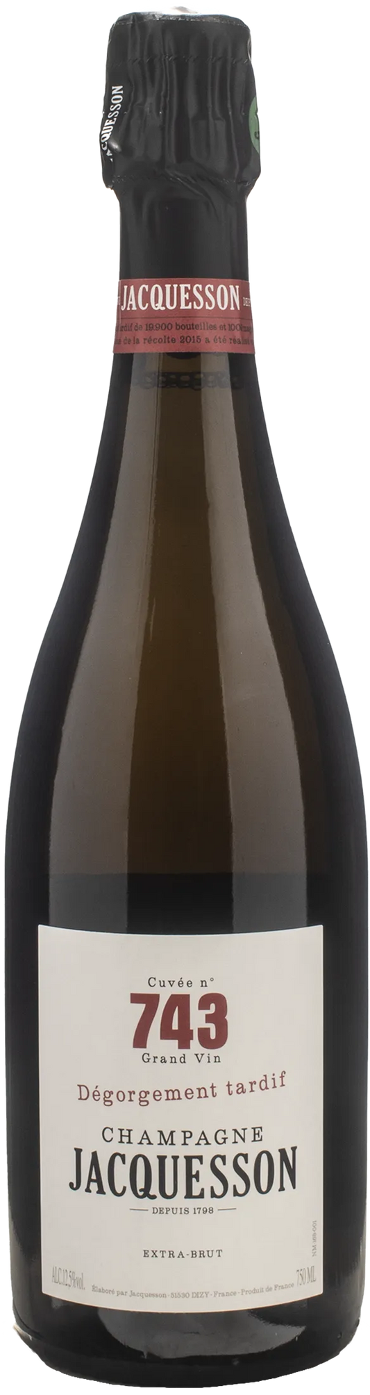Jacquesson Champagne Cuvee 743 Extra Brut Degorgement Tardif