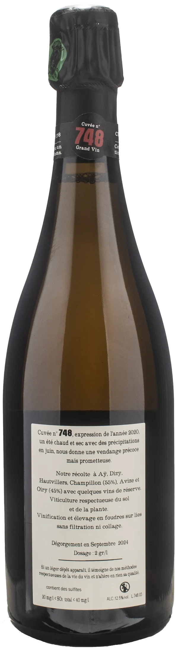 Jacquesson Champagne Cuvee 748 Extra Brut