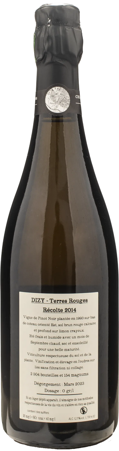 Jacquesson Champagne Dizy Terres Rouge Extra Brut 2014