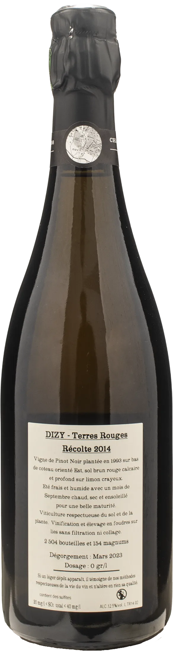Jacquesson Champagne Dizy Terres Rouge Extra Brut 2014