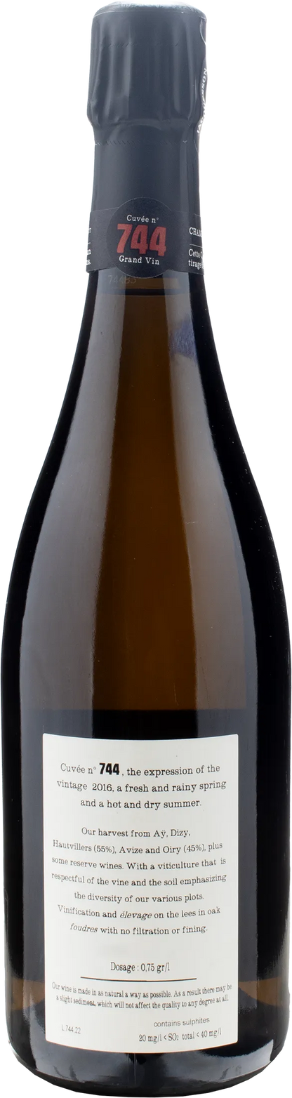 Jacquesson Champagne Extra Brut Cuvèe n 744