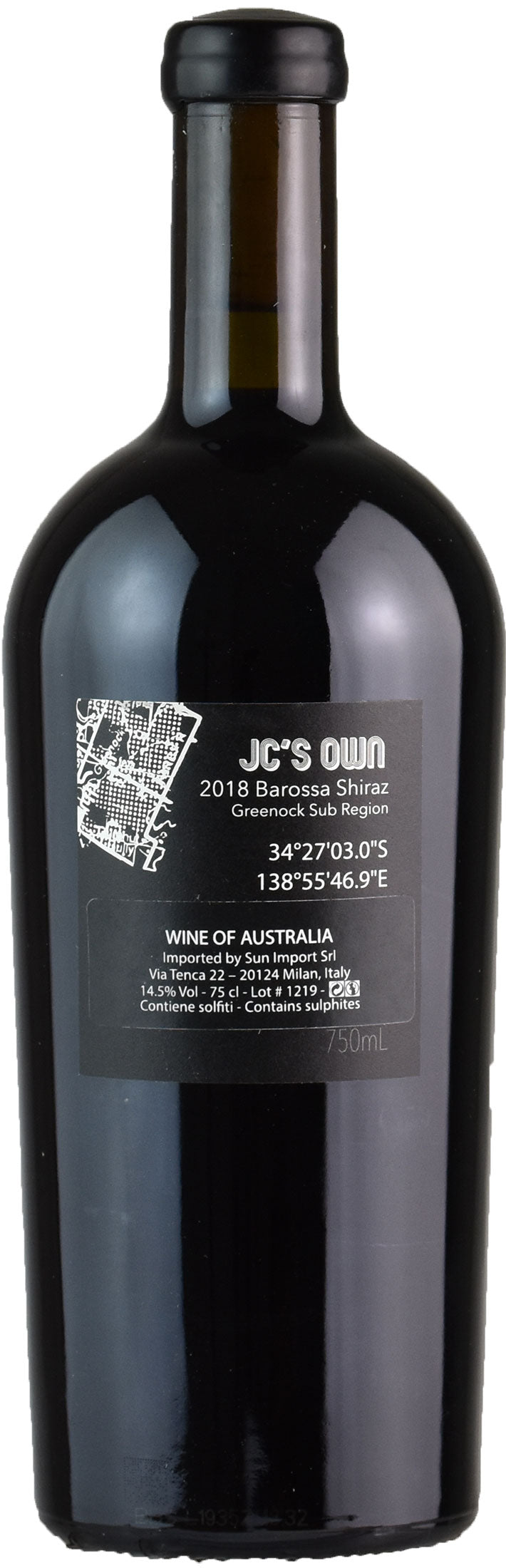 JC's Own Greenock Shiraz 2018