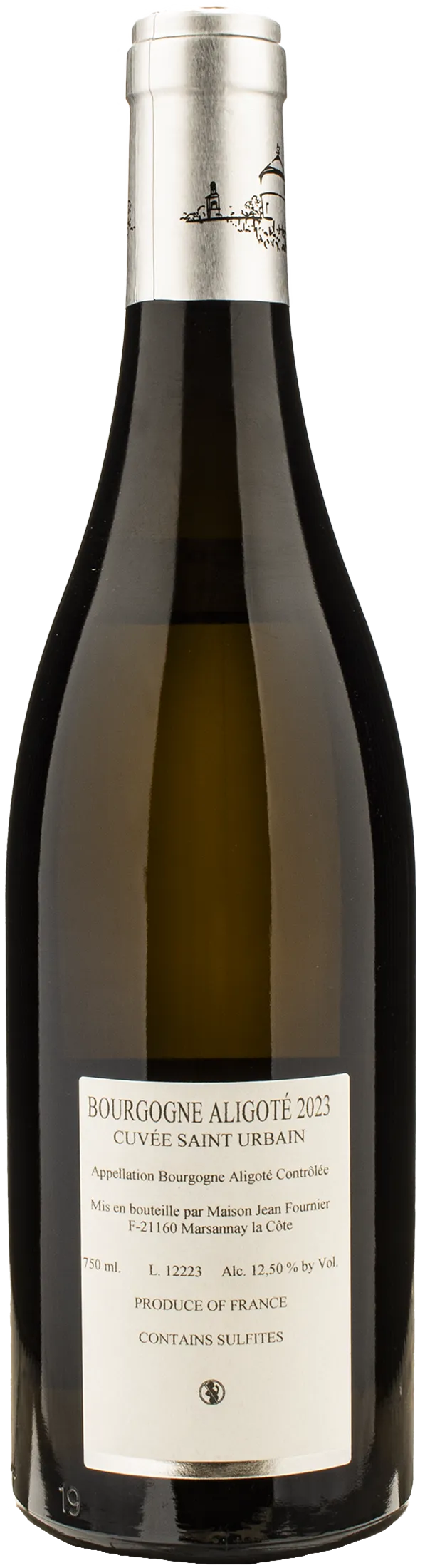 Jean Fournier Bourgogne Aligote Cuvee Saint Urban 2023