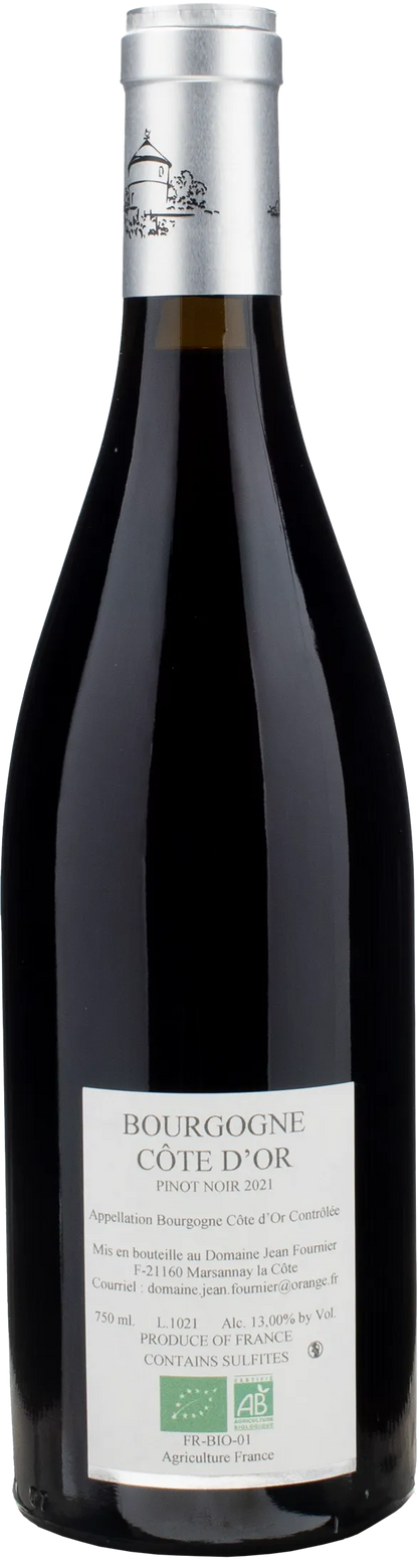 Jean Fournier Bourgogne Cote d'Or Rouge Pinot Noir 2021