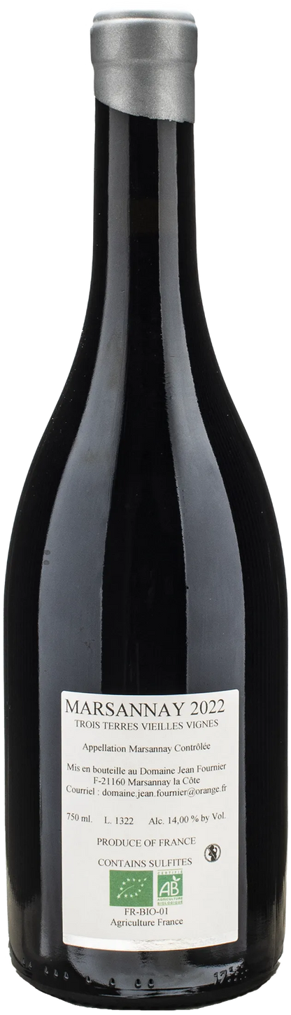 Jean Fournier Marsannay Rouge Trois Terres Vielles Vignes 2022
