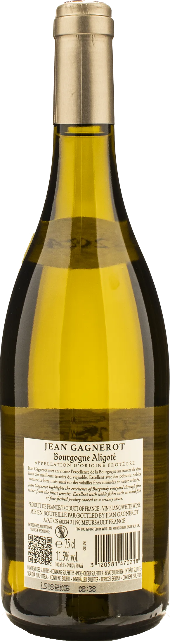 Jean Gagnerot Bourgogne Aligote 2024