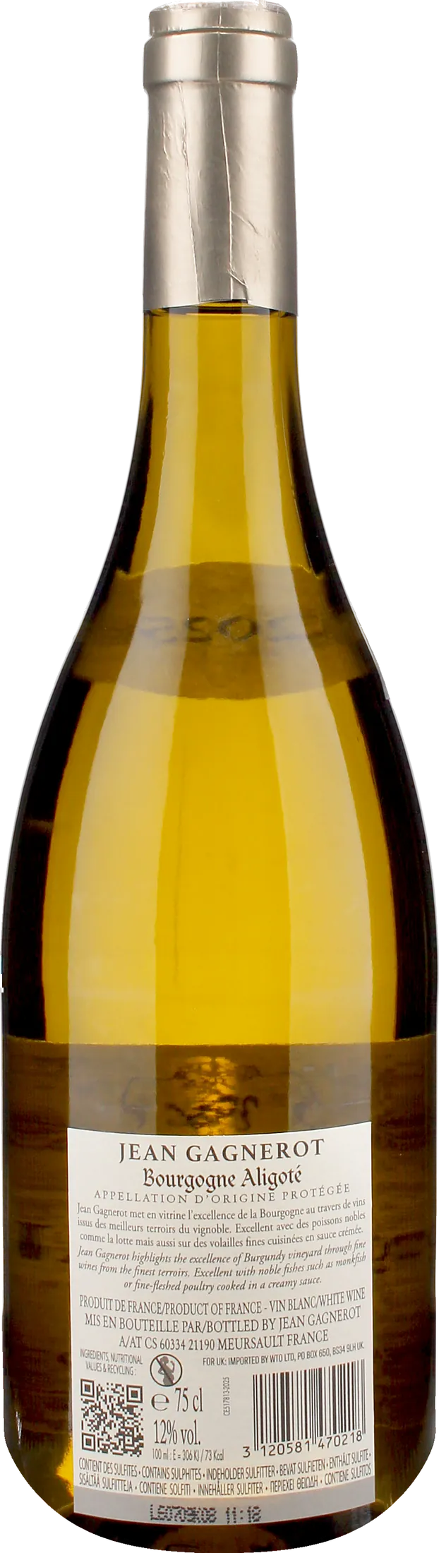 Jean Gagnerot Bourgogne Aligote 2025