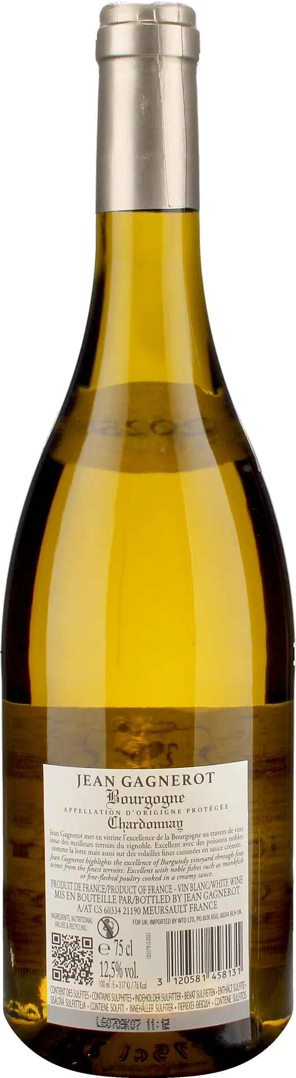 Jean Gagnerot Bourgogne Chardonnay 2025
