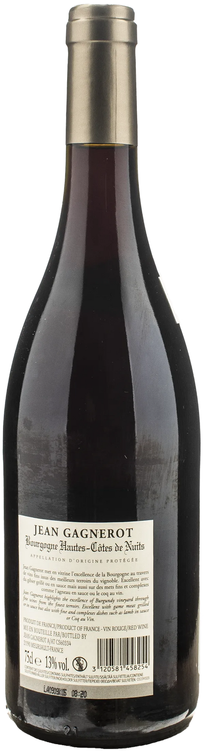 Jean Gagnerot Bourgogne Hautes Cotes de Nuits Rouge 2022