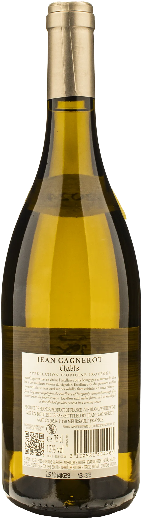 Jean Gagnerot Chablis 2024