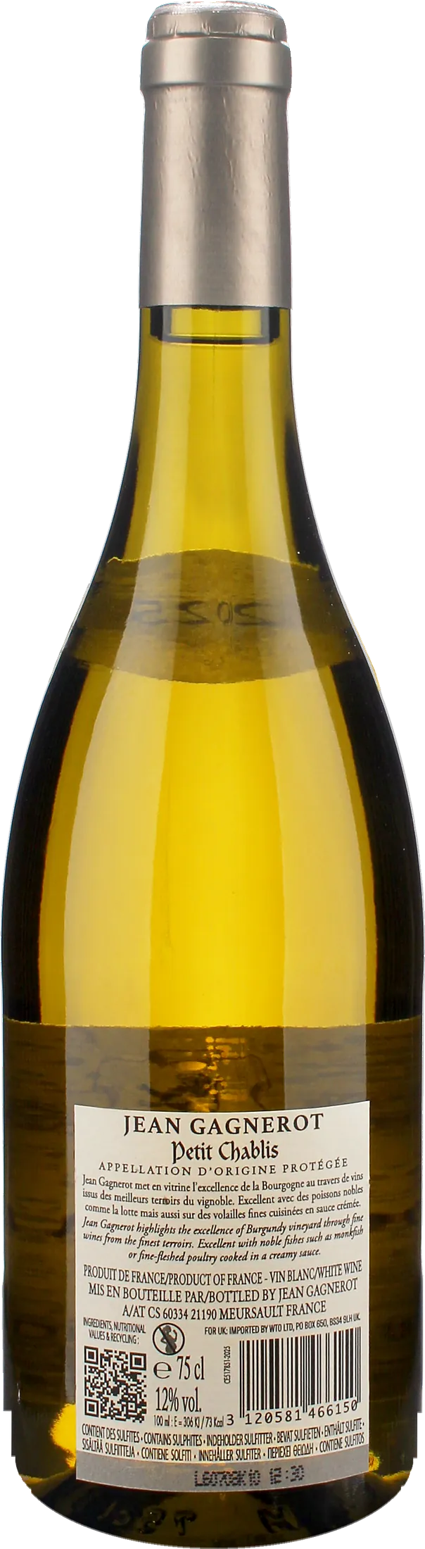 Jean Gagnerot Petit Chablis 2025