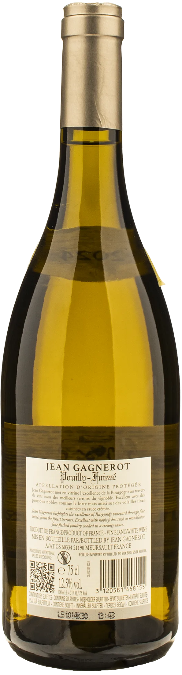Jean Gagnerot Pouilly Fuisse 2024