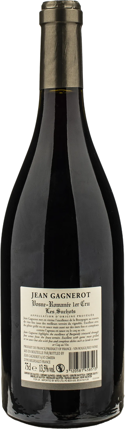 Jean Gagnerot Vosne Romanee 1er Cru Les Suchots 2020