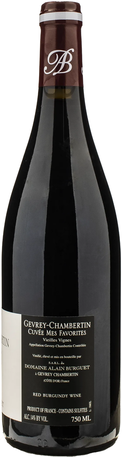 Jean Luc Burguet Gevrey Chambertin Cuvee Mes Favorites Vieilles Vignes 2022