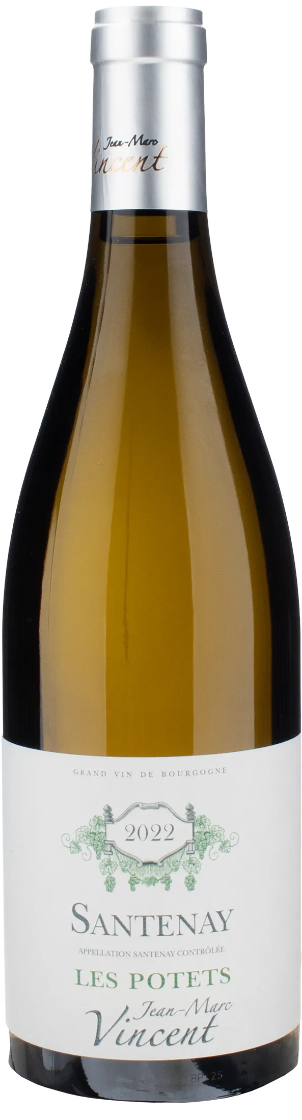 Jean Marc Vincent Santenay Blanc Les Potets 2022