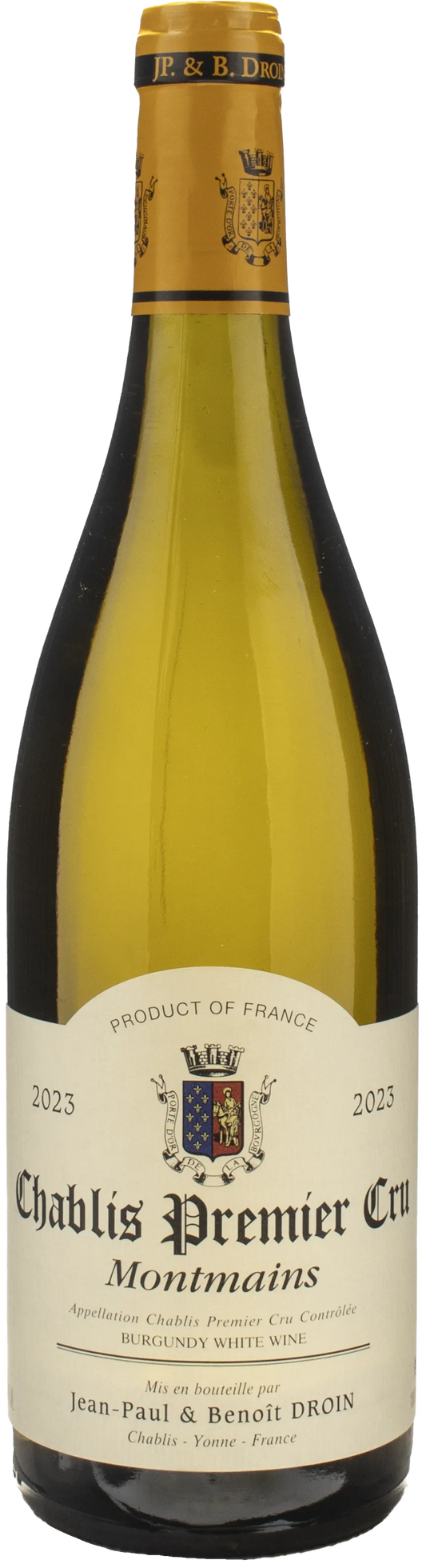 Jean Paul & Benoit Droin Chablis 1er Cru Montmains 2023