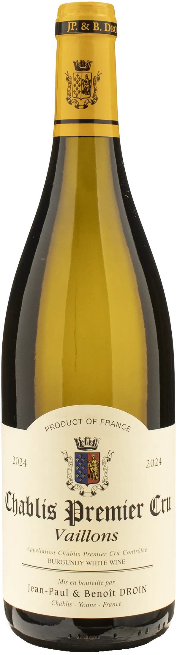 Jean Paul & Benoit Droin Chablis 1er Cru Vaillons 2024