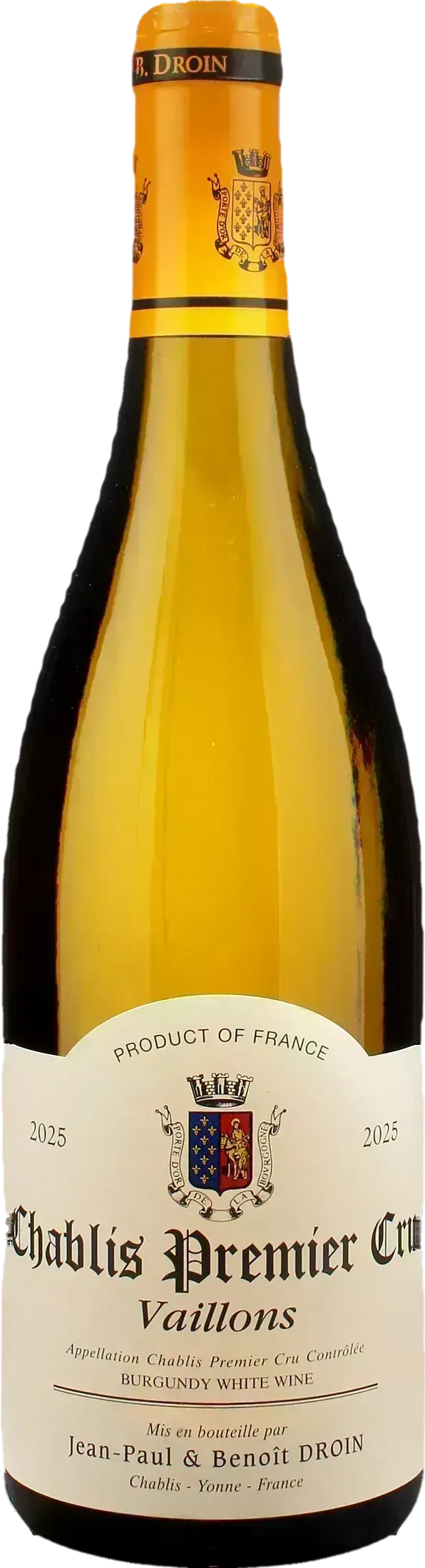 Jean Paul & Benoit Droin Chablis 1er Cru Vaillons 2025